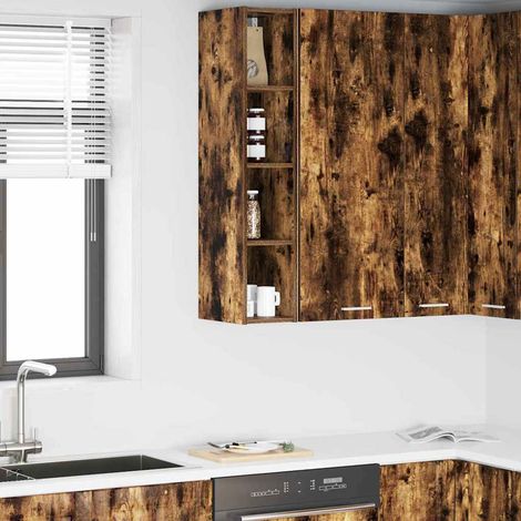 Hängeschrank Geräucherte Eiche 20 x 29,5 x 100 cm Holzwerkstoff