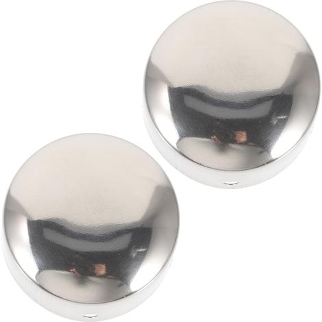 2 embouts de main courante en acier inoxydable, décoratifs, résistants à l'usure et aux hautes (1/5)