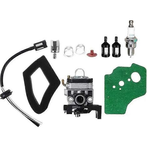 Kit de carburateur, joint de carburateur, bougie d'allumage, durite d'essence pour moteurs de débroussailleuses Honda GX25, GX35, GX 25 35, HHT35, HHT35S et FG110 (1/5)