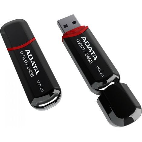 Datos  UV150  64GB  USB 3.0  Negro (1/2)