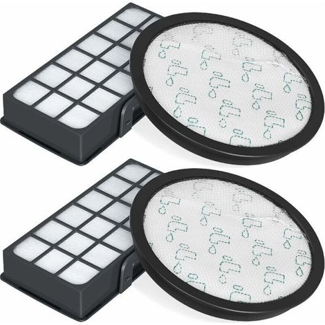 Pack of 2 HEPA filters for Rowenta Silence vacuum cleaner, replacement filter accessories ZR903701, Force Cyclonic 4AAAA RO7647EA RO7663EA RO7676EA RO7681EA (model RO76xx) H246 (1/5)