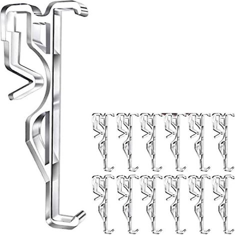Clips de cantonnière, clips de cantonnière en plastique transparent pour stores, clips pour stores horizontaux (1/5)