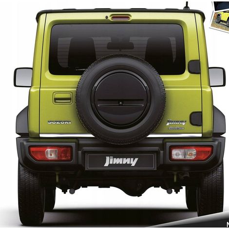 Embellecedores cromados para la puerta del maletero del Suzuki Jimny (1/3)