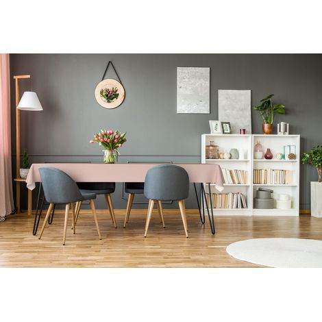 d-c-fix tovaglia plastificata PVC-free Pesca - cerata antimacchia impermeabile moderno - copritavolo plastica tavolo per uso interno ed esterno - 220 cm x 150 cm rettangolare