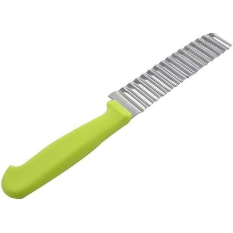 Cuchillo de acero serrado para patatas fritas de 23 cm (1/4)