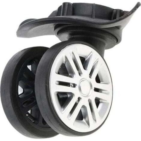 Doppelt kugelgelagerte Ersatzrollen, Rollen für Rollkoffer, 360° drehbar, Ersatzteile, Schwenkrollen für Gepäck, Ersatzrollen, Zubehör, Ersatzteile, FLITI (1/5)