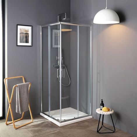 Box doccia in vetro Luna 80x80xH185 cm (1/3)