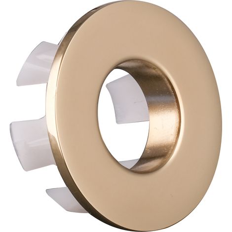 PaulGurkes Überlauf-Clip Metall Gold Waschbecken Clip Überlaufblende (1/3)
