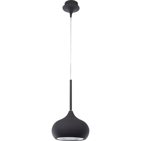 Merano Guelph Dome Suspension Plafonnier Métal Or Rose Extérieur Blanc Chrome Intérieur LED E14