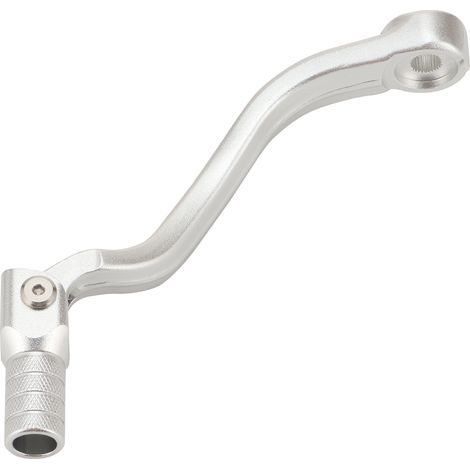 Klappbarer Schalthebel, CNC-gefräst/geschmiedet, silberweiß, kompatibel mit Sturzschutzteilen für KTM Husqvarna GASGAS Offroad-Motorräder. (1/4)