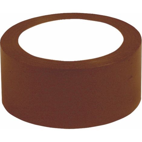 Ruban adhésif PVC isolant marron 50mmx33m - DIFF