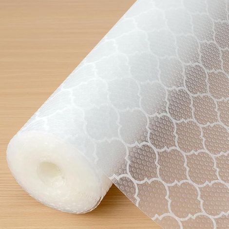 Tappetino trasparente per cassetti, 30 x 150 cm, antiscivolo, per ripiano, inserto per cassetti, in EVA, impermeabile, per cucina, ripiani antiscivolo (1/4)