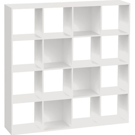 Estantería de 16 Compartimentos SpaceQub 134x31.5x134cm 7house