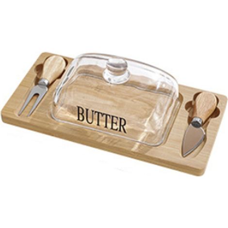 Beurrier avec Couvercle Comptoir Réfrigérateur Étanche – Gardien Container Holder Côte Est Ouest Couvercle Rectangulaire (1/5)