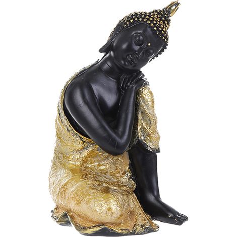 Statue de Bouddha décorative pour aquarium extérieur, accessoire unique pour aquarium. (1/5)