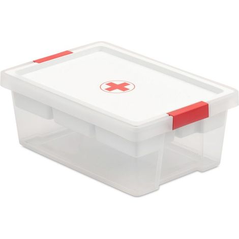 CAJA MULTIUSOS BOTIQUÍN 7L CON ASAS (1/5)