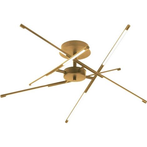 Plafoniera LED oro design 40W 3000K Rabalux Henli2 (1/5)