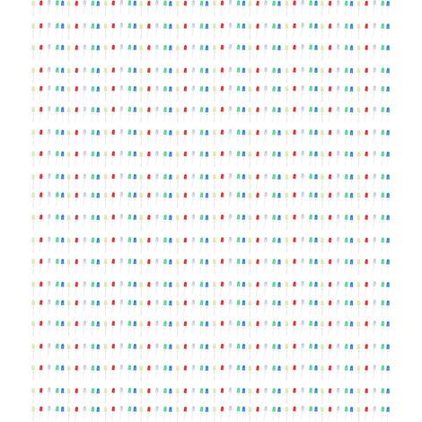 Kit d'assortiment de diodes électroluminescentes LED, 1000 pièces, composants de lampe, ampoule ronde, 5 couleurs, 5mm