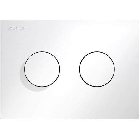 LAUFEN INEO Plaque de déclenchement Groove, pour élément de WC, (1/2)
