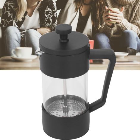 Bouilloire à filtre Black 120MU, filtre à café, cafetière à piston, mousseur à lait, 600 ml (1/5)