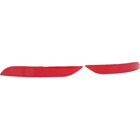 1 paire de réflecteurs de pare-chocs arrière 63147314884, surface lisse, forte rétroréflexion, compatibles avec X135i Sport Utility 4 portes 2013 (1/5)