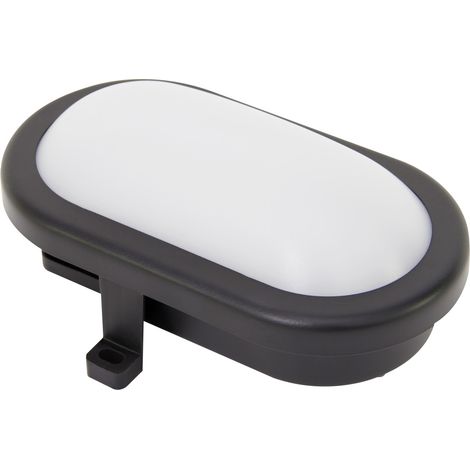Rev Ritter LED Aussenleuchte 10 W oval, schwarz Außen-Wandleuchte