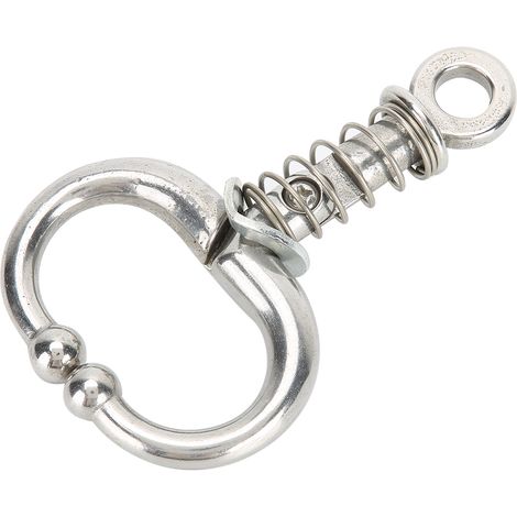 Pince à ressort pour nez de taureau et de vache, anneau nasal pour bovins, accessoire d'équipement animalier (1/5)