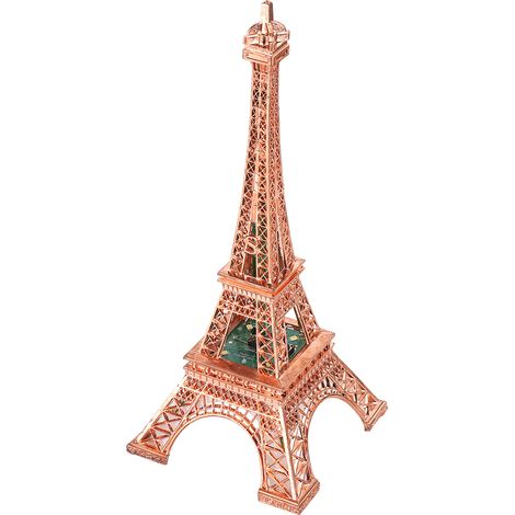 Tour lumineuse LED, magnifique décoration d'intérieur, modèle en métal, objet de décoration artisanale, ornement (1/5)