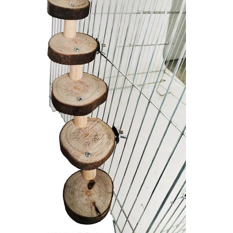 Accessoires pour cage : inséparables, gerbilles, rats, chinchillas, écureuils, oiseaux, perchoir d'exercice - 4 (1/4)