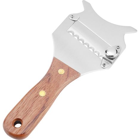 Râpe à fromage inox réglable pour truffe, coupe-chocolat professionnel, accessoire de cuisine, lame ajustable multi-usage. (1/5)