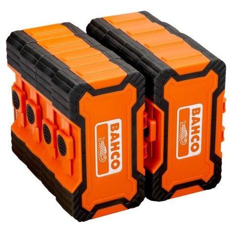 Bahco – Jeu d'embouts 1/4'' – 8 pièces – Empreintes fente, PH, PZ, 6 pans, TORX® tamper – Acier haute performance traité antirouille (1/2)