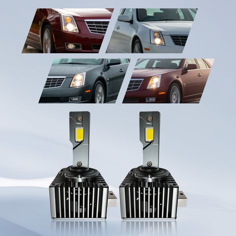 Xenon-Scheinwerfer H7, 200% Heller, CANBUS-kompatibel, Plug-and-Play, 2er-Pack, Für viele Fahrzeugmodelle (1/5)