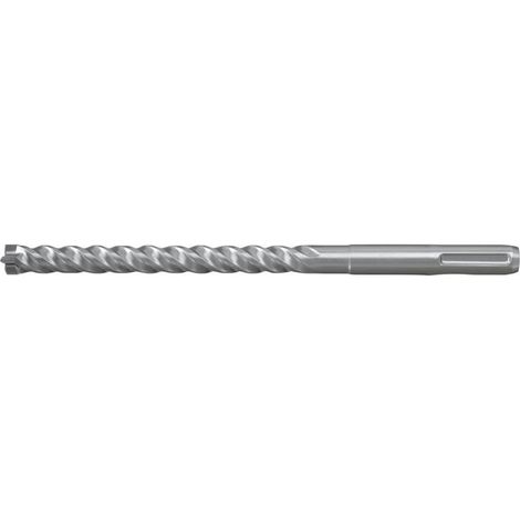 Fischer sds-plus quattric ii 6/100/165 punta in acciaio a 4 taglienti e corpo 4 spirali di scarico 549979