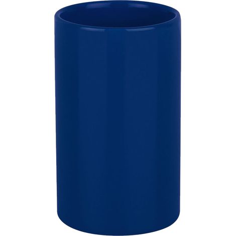 Gobelet Céramique TUBE Bleu Marine Spirella