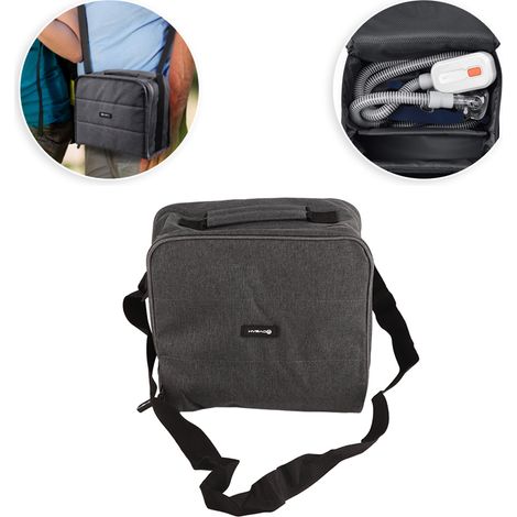 Sac de Protection Respirateur Portable pour Voyage Gris Organisateur (1/5)