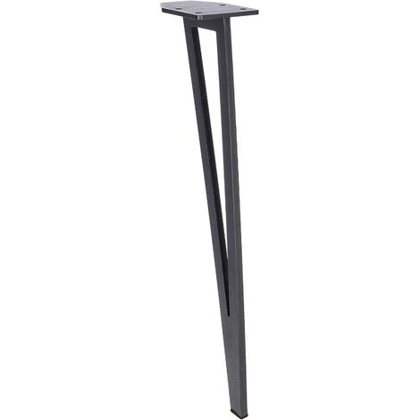 Schmale Beinlänge 40 cm, Schwarz