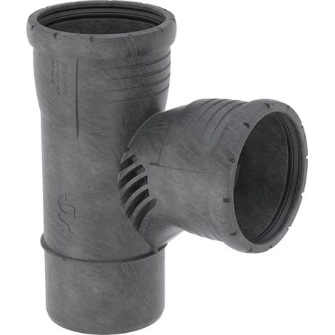 Geberit Silent-Pro Carve Abzweig 87.5°: d=110mm, d1=110mm, 393.540.14.1 (1/3)