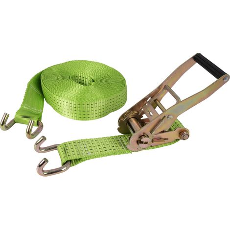 CINGHIA A CRICCHETTO DA CARICO ANCORAGGIO TENDITORE 15mX50mm 2,5ton RIBIMEX