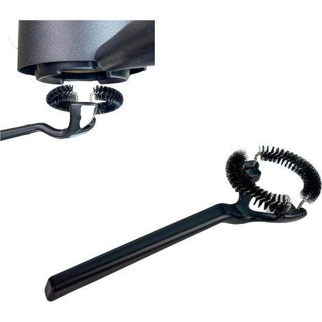 Pinceau Nettoyage, Brosse de nettoyage pour machine à expresso 58 mm, poils amovibles en nylon à 360° (1/5)