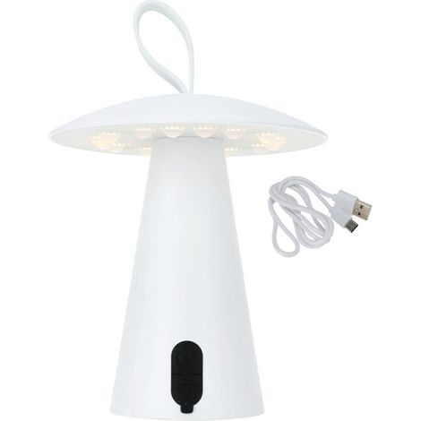 USB-LED-Tischleuchte, weiß, 17 cm (1/3)