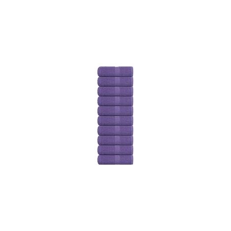 Servilletas de invitados FROGN, juego de 10. Moradas, 30 x 50 cm, 360 g/m². - Crezuo (1/4)