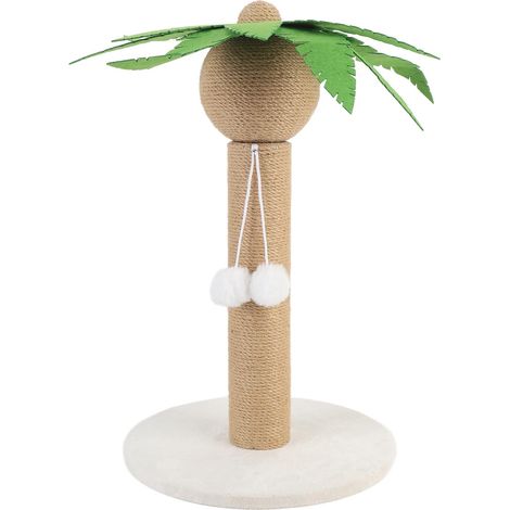 Arbre à chat facile à monter, gain de place, protège vos meubles, griffoir décoratif pour chaton d'intérieur (1/5)