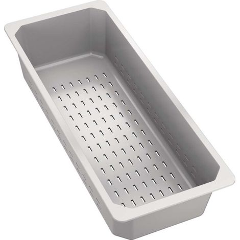 Bac d'égouttement en inox 456x179x92 mm – Compatible éviers FX Fragranit – Écoulement efficace et séchage rapide des ustensiles (1/4)