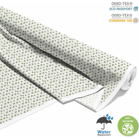 Outdoor dekostoffe oxford - Motiv grüner Apfel (1/5)