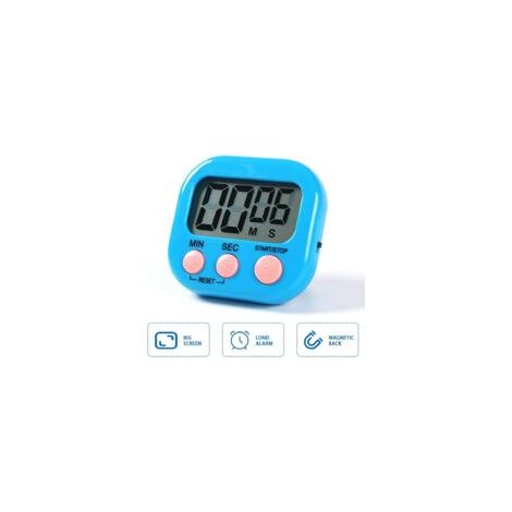 Magnetischer Küchentimer mit großem LCD-Display, Kochtimer - Crezuo (1/4)