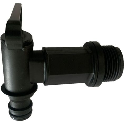 Kit Raccordement Tonneau IBC avec Robinet Rapide 3/4" - Accessoires Arrosage Jardin (1/2)