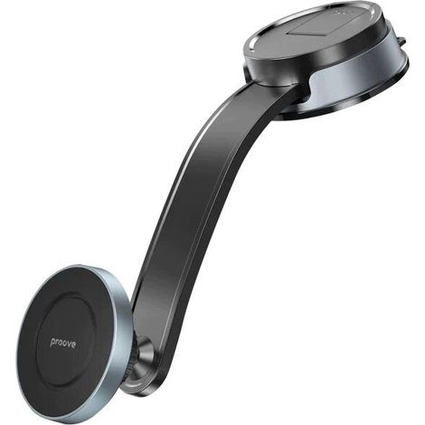 Soporte para teléfono PROOVE Truck con ventosa de grafito, 1 unidad. (1/5)