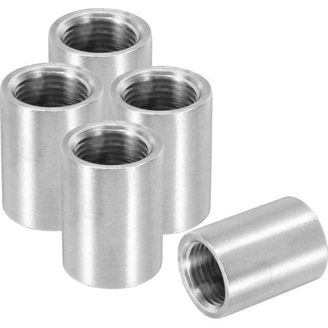 5 Paquet 1/2" NPT Femelle Soudure Couplage 316 Acier Inox (1/5)