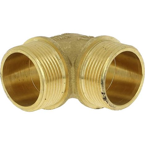 Coude laiton égal sans épaulement Mâle 1"1/4 (1/4)