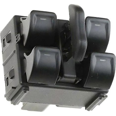 Fensterheberschalter-Hebeknopf, kompatibel mit JEEP Wrangler 2011–2017, Teilenummern: 68057595AC, 68156217AA (1/5)